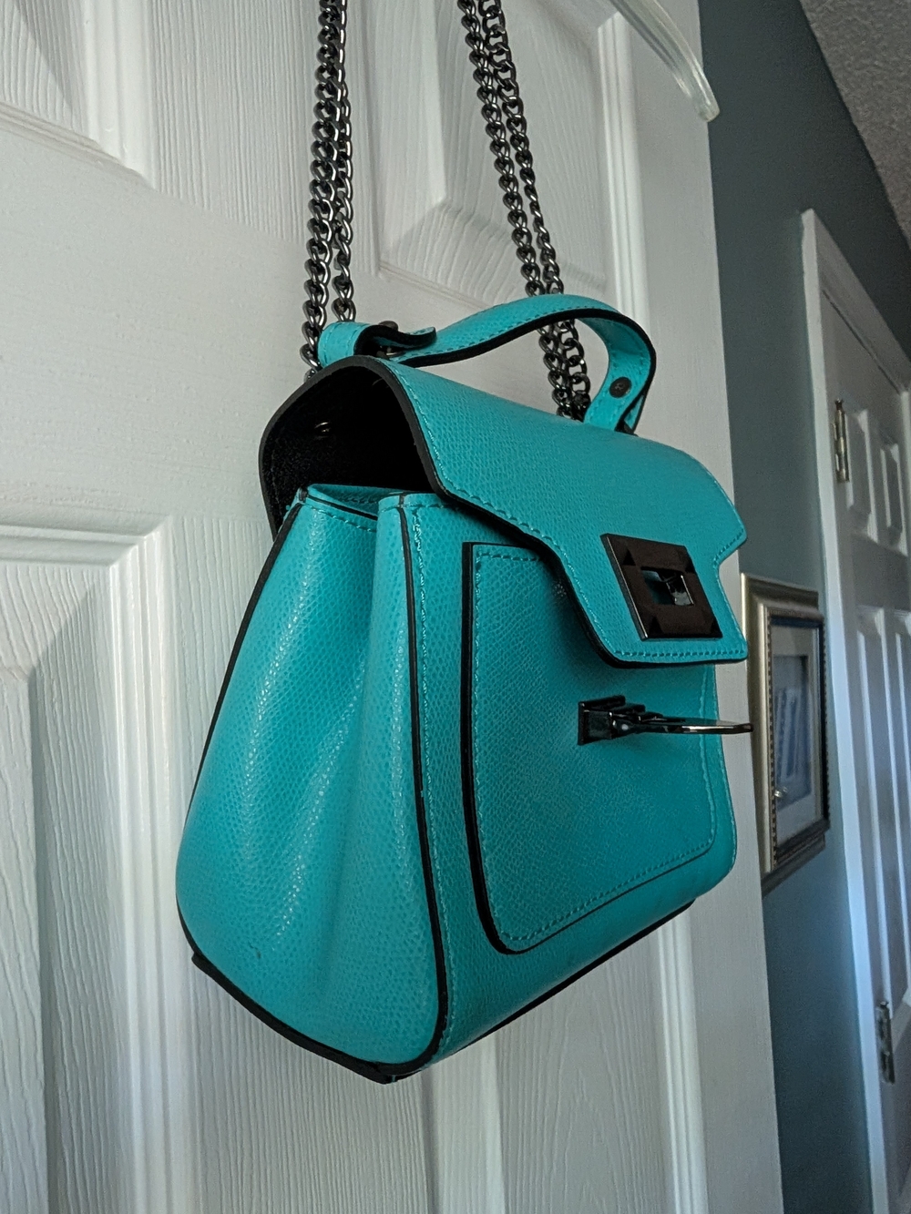 Mini Leather Crossbody - Picture 8 of 16